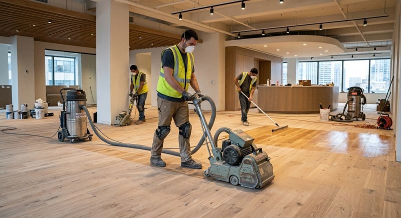 Commercial Hardwood Service in Van Alstyne, TX