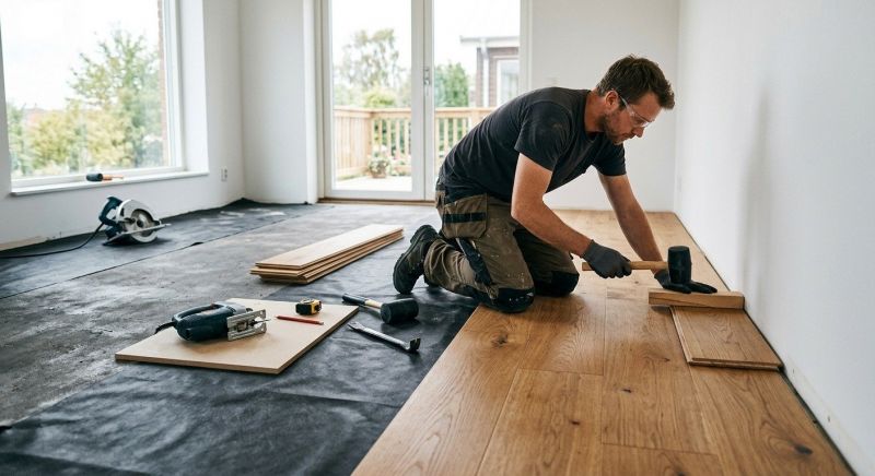 Engineered Wood Installation in Farmersville, TX