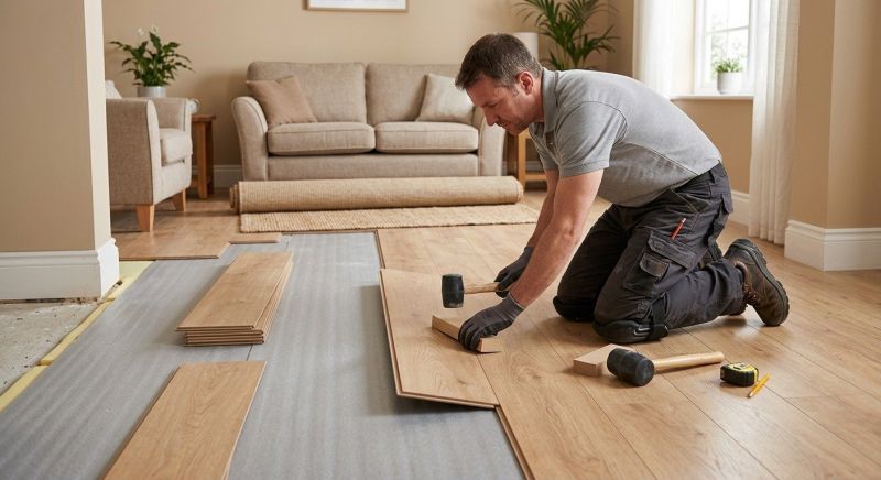Laminate Floor Installation in Collin County, TX