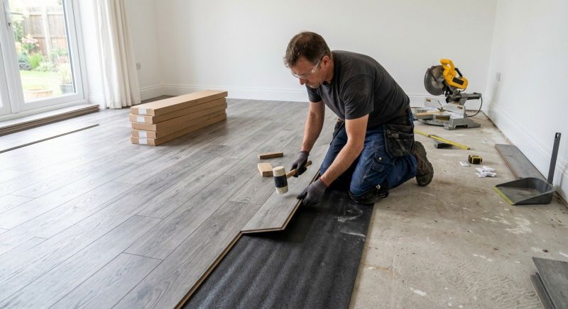Laminate Floor Installation in Garland, TX