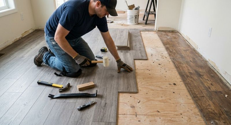 Laminate Floor Installation in Rowlett, TX