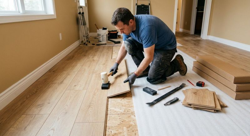 Laminate Floor Remodeling in Farmersville, TX