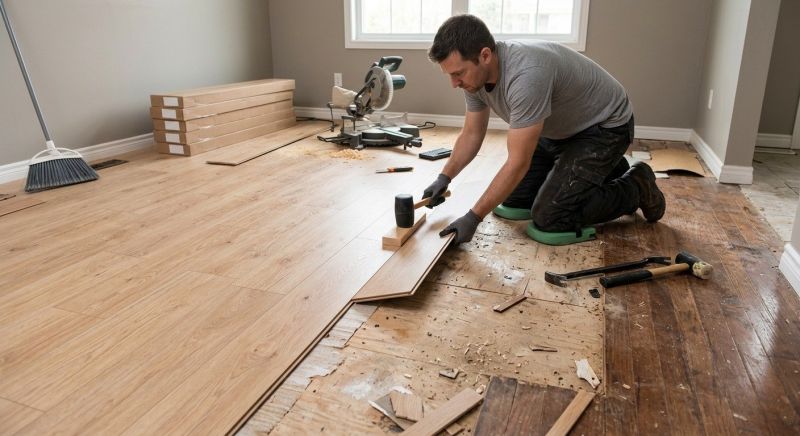 Laminate Floor Remodeling in Farmersville, TX
