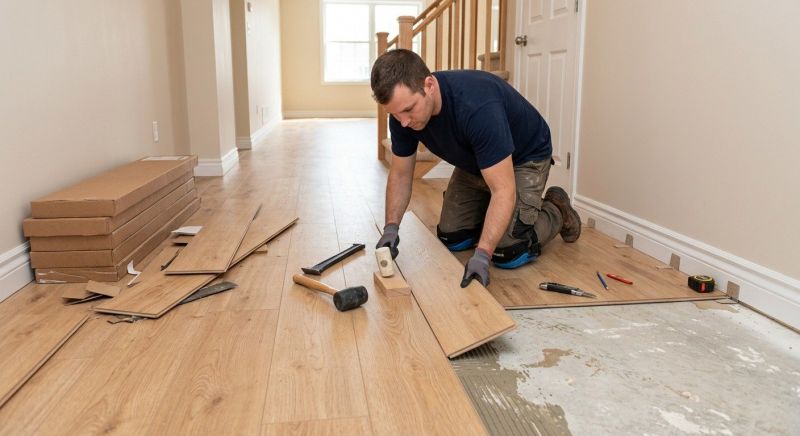 Laminate Floor Replacement in Blue Ridge, TX
