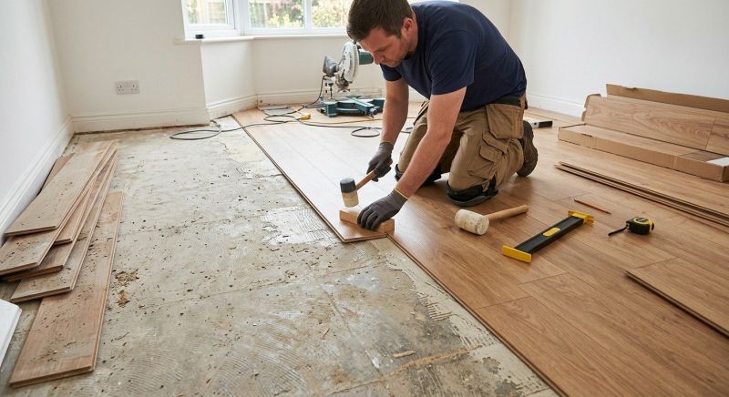 Laminate Floor Replacement in Campbell, TX