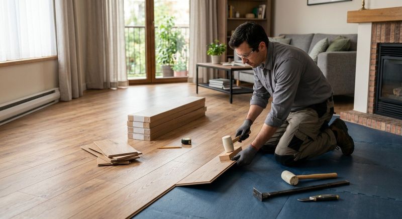 Laminate Floor Replacement in Leonard, TX