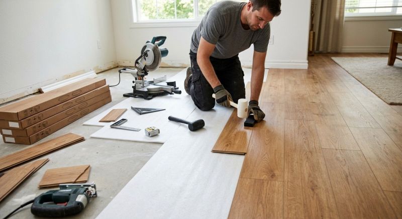 Laminate Floor Replacement in Plano, TX