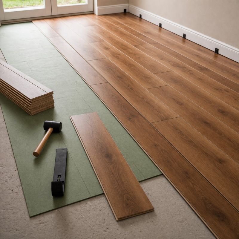 Laminate Floor Replacement in Quinlan, TX