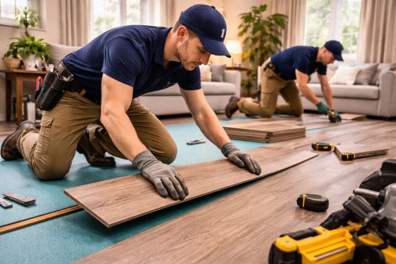 Laminate Floor Replacement in Rockwall, TX