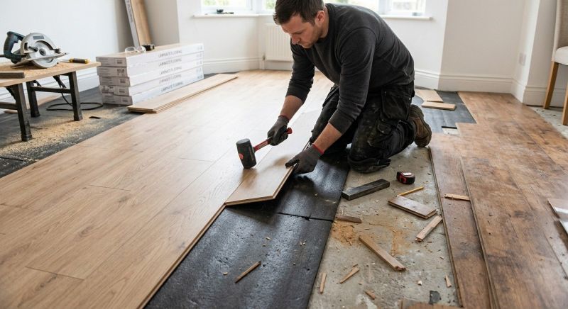 Laminate Floor Replacement in Wylie, TX