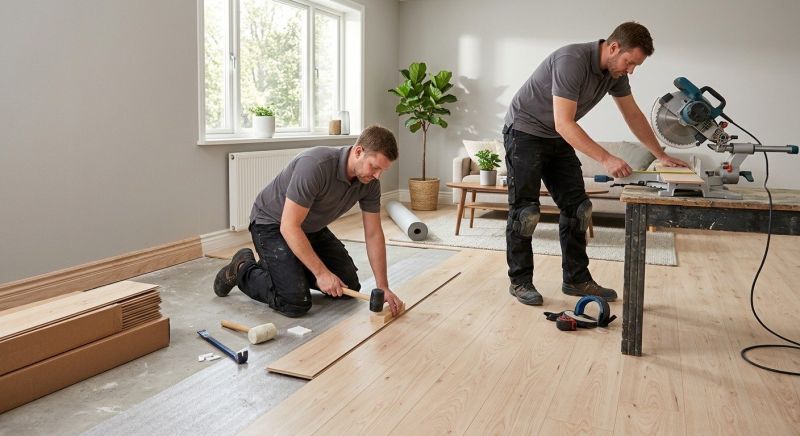 Laminate Wood Installation in Farmersville, TX