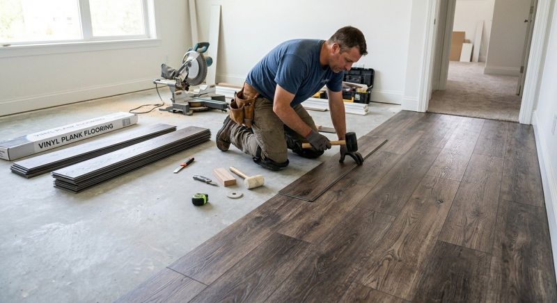 Linoleum Floor Installation in Allen, TX