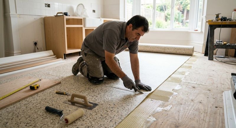 Linoleum Floor Installation in Melissa, TX