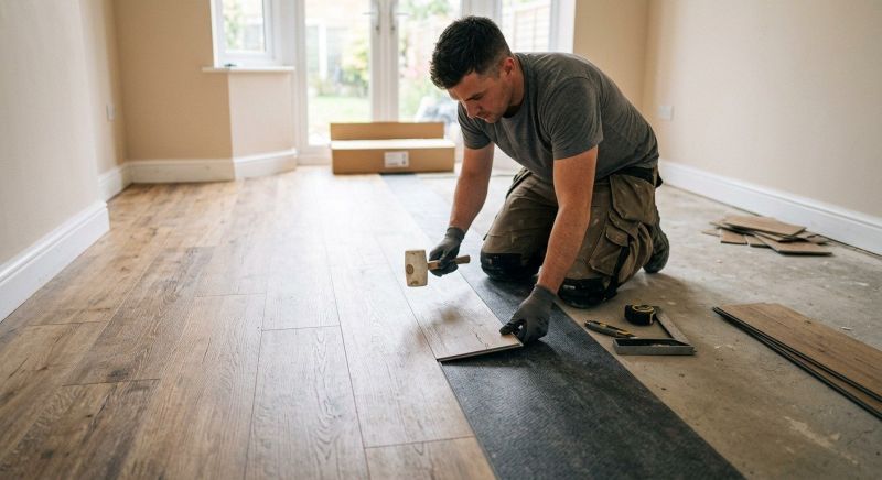Luxury Vinyl Tile Installation in Campbell, TX