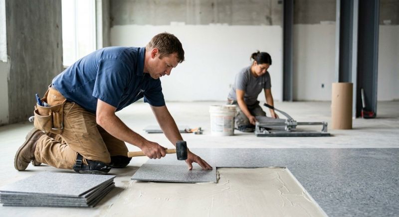 Lvt Flooring Installation in Rockwall County, TX