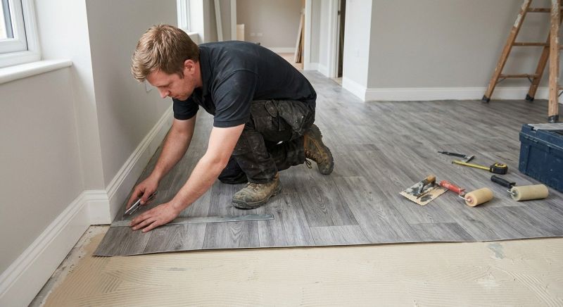 Sheet Flooring Installation in Campbell, TX