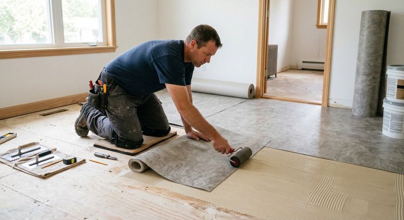 Sheet Flooring Installation in Rowlett, TX