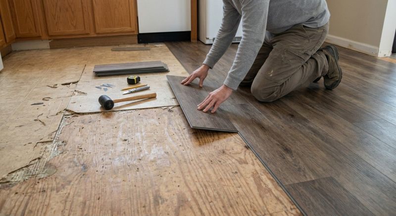 Vinyl Flooring Installation in Sachse, TX