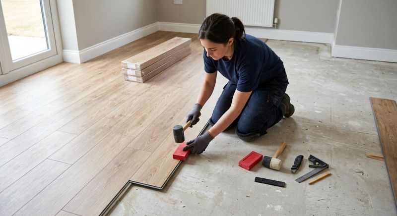Vinyl Plank Floor Installation in Farmersville, TX