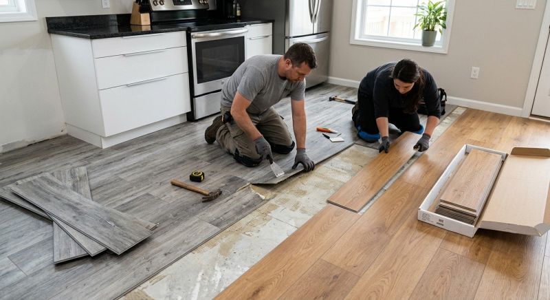 Vinyl Tile Replacement in Farmersville, TX