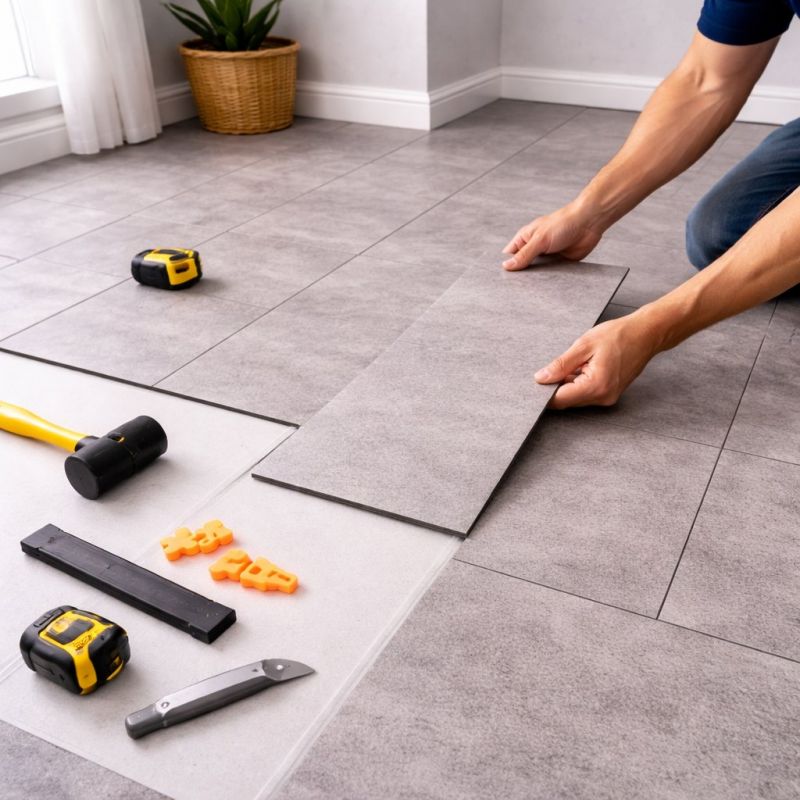 Vinyl Tile Replacement in Farmersville, TX